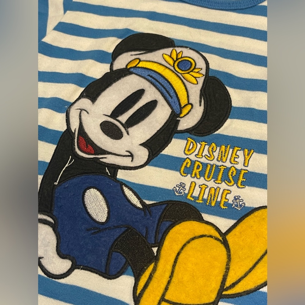 DISNEY Cruise Line Romper- Sailor Mickey - Quality Details